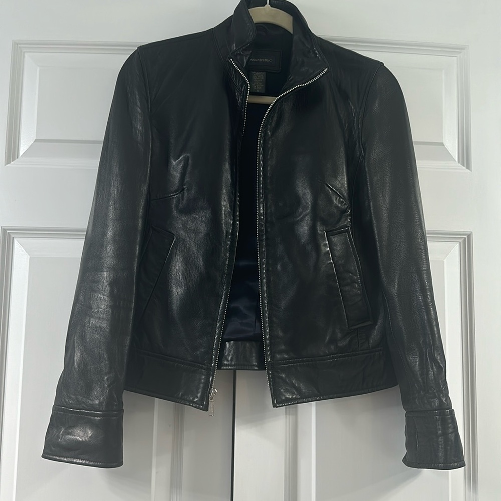 Banana Republic Genuine Leather Jacket